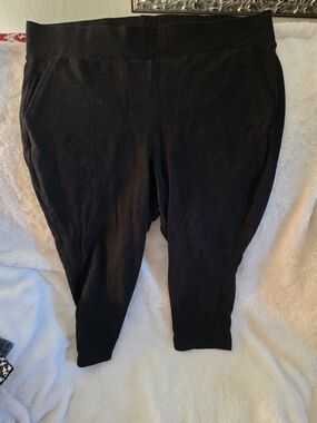 torrid Black Stretch Waistband Leggings Size 1